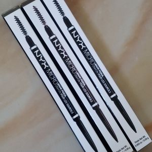 3 BRAND NEW NYX MICRO BROW PENCILS